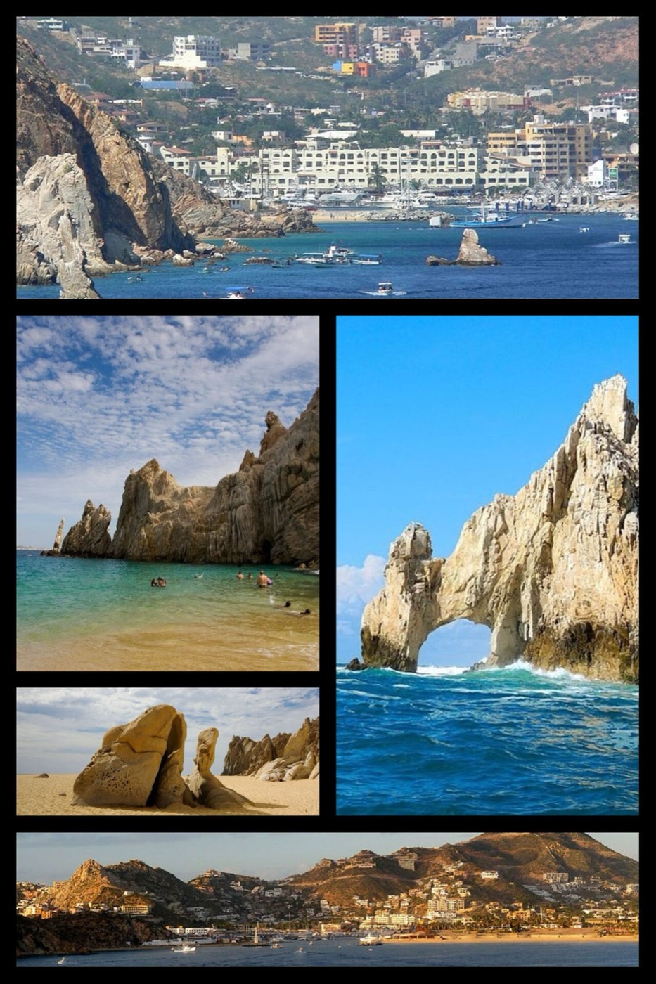 Real destination photograph of Cabo San Lucas