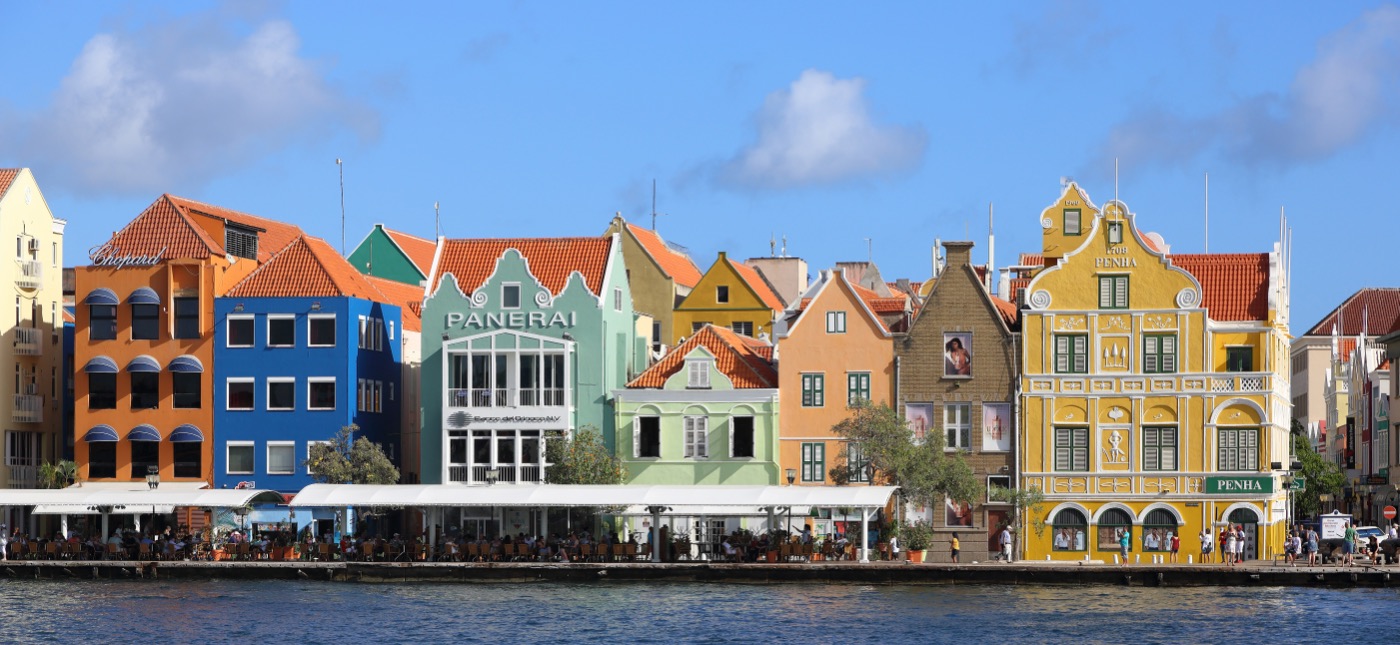 Real destination photograph of Curaçao