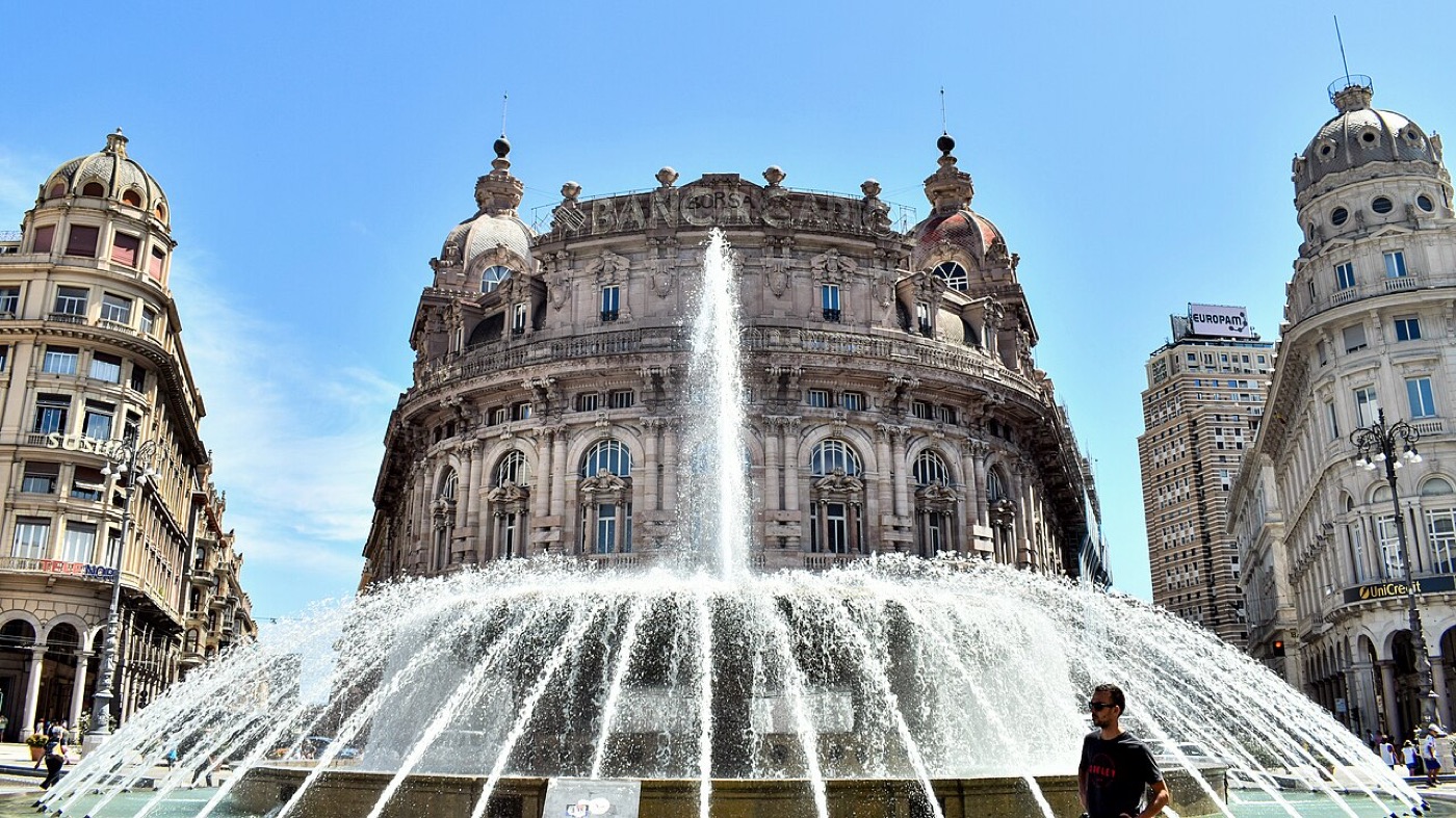 Real destination photograph of Genoa