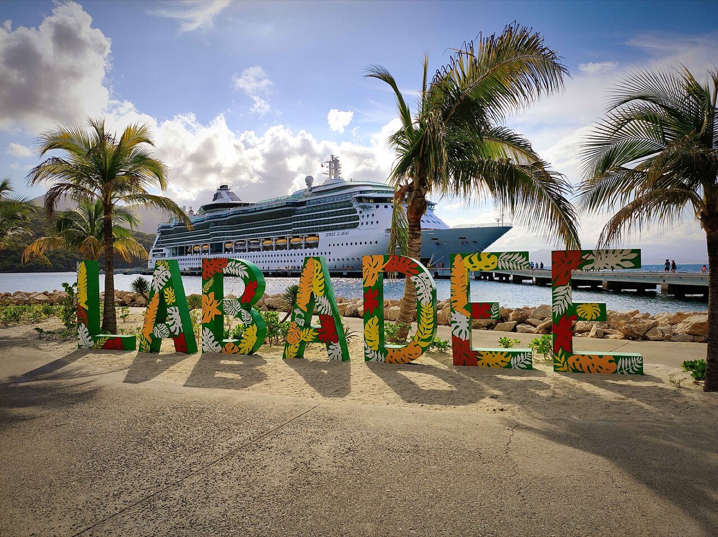Real destination photograph of Labadee