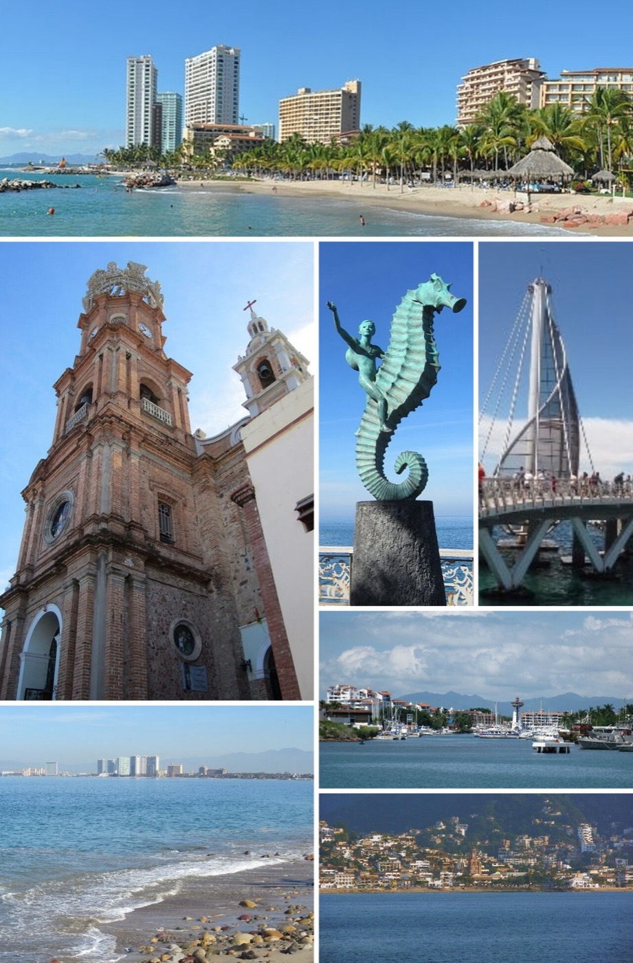 Real destination photograph of Puerto Vallarta