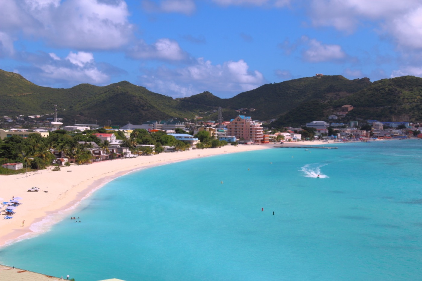 Real destination photograph of St. Maarten